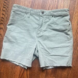 Carve design Green Frayed Hem Oahu Shorts